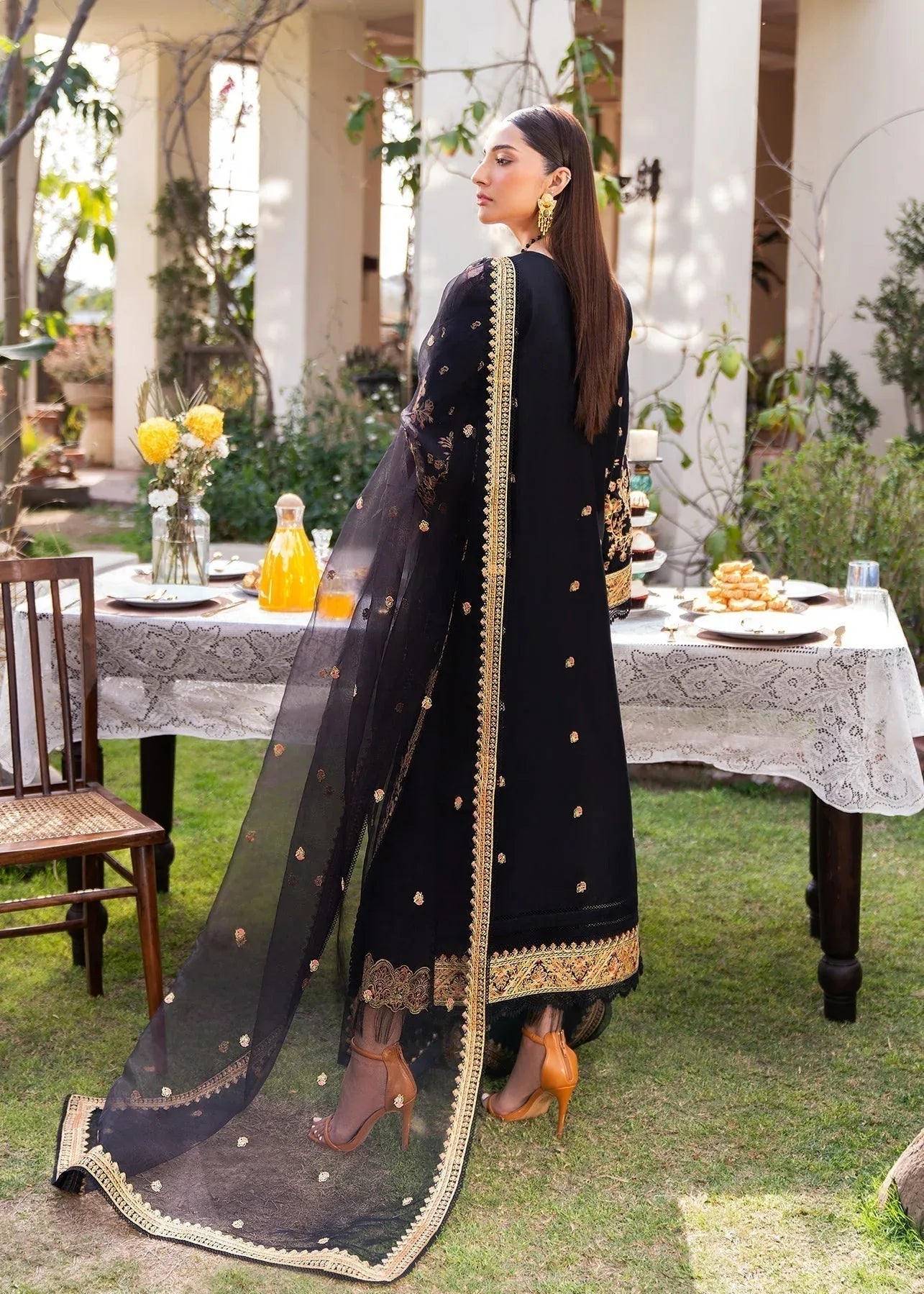 Akbar Aslam | Pret Lawn | HARMONIE - Aqsa Fabrics