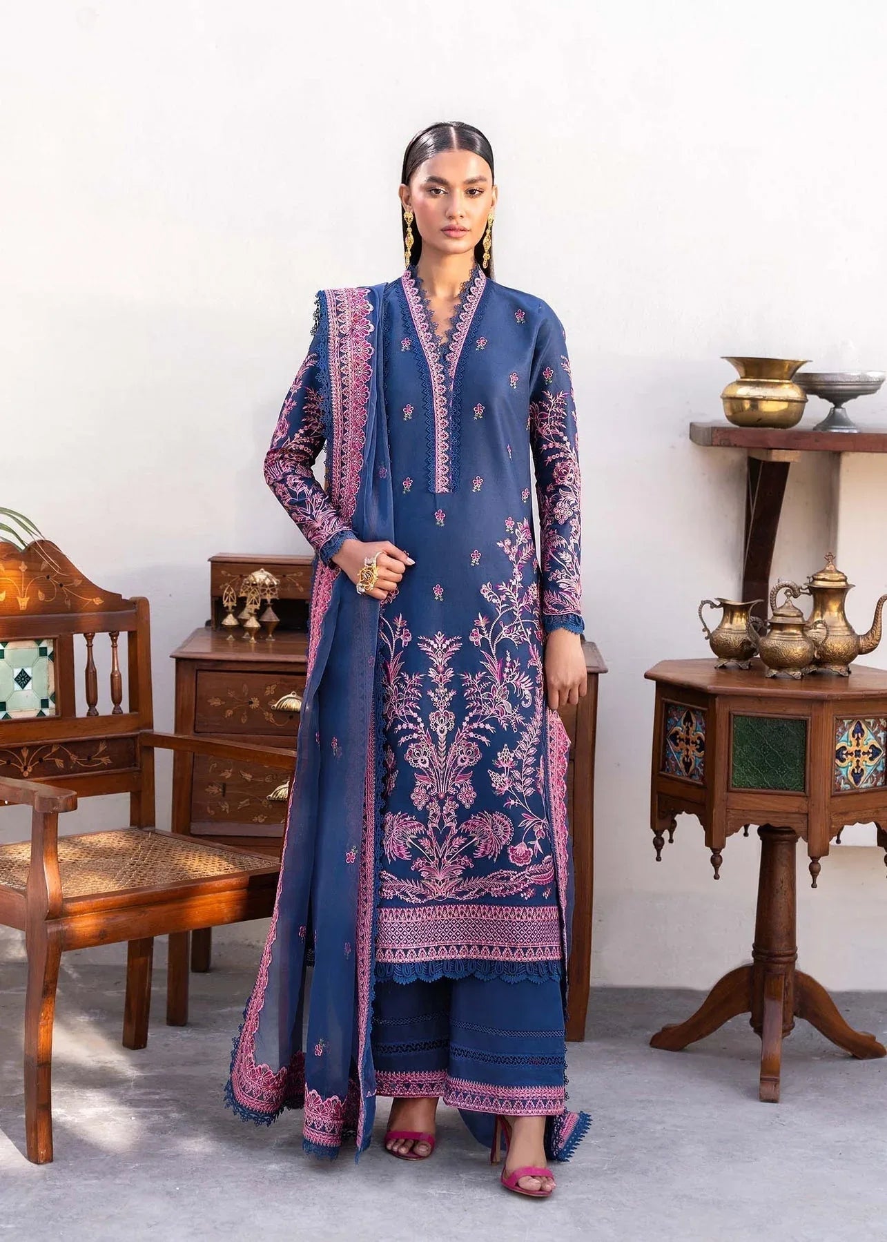 Akbar Aslam | Pret Lawn | REVERIE - Aqsa Fabrics