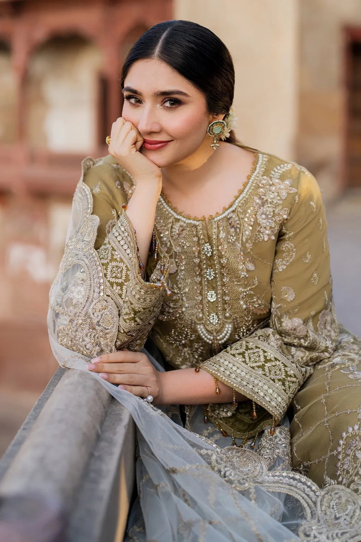 Imrozia Premium | Meeras Luxury Eid 25 | I-226 RUTAJ - Aqsa Fabrics