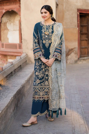 Imrozia Premium | Meeras Luxury Eid 25 | I-223 NEELAM - Aqsa Fabrics
