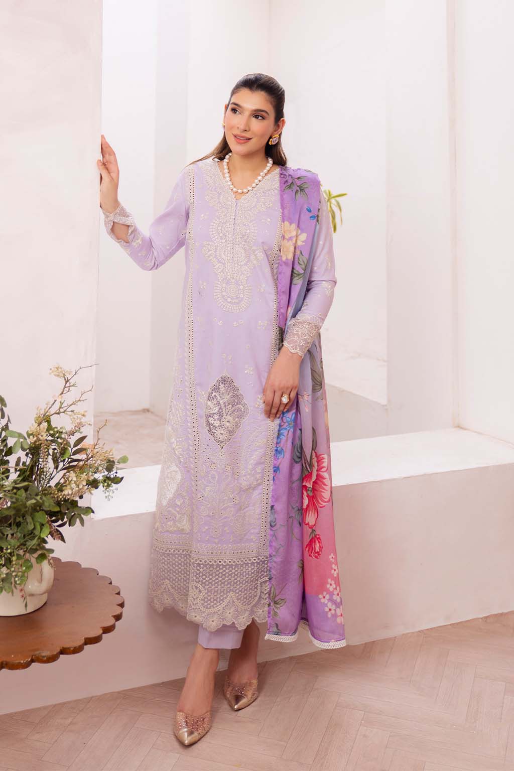 Neeshay | Symphony Luxury Lawn | MUSE - Aqsa Fabrics
