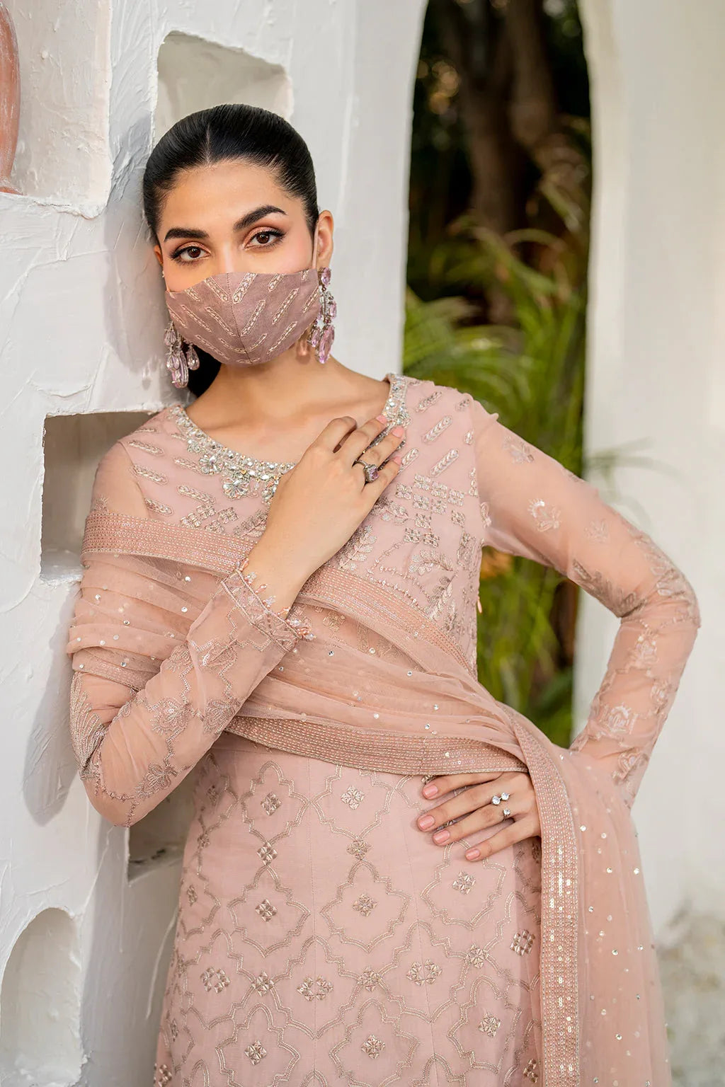 Flossie | Naqsh Formals | S-1407 - Aqsa Fabrics