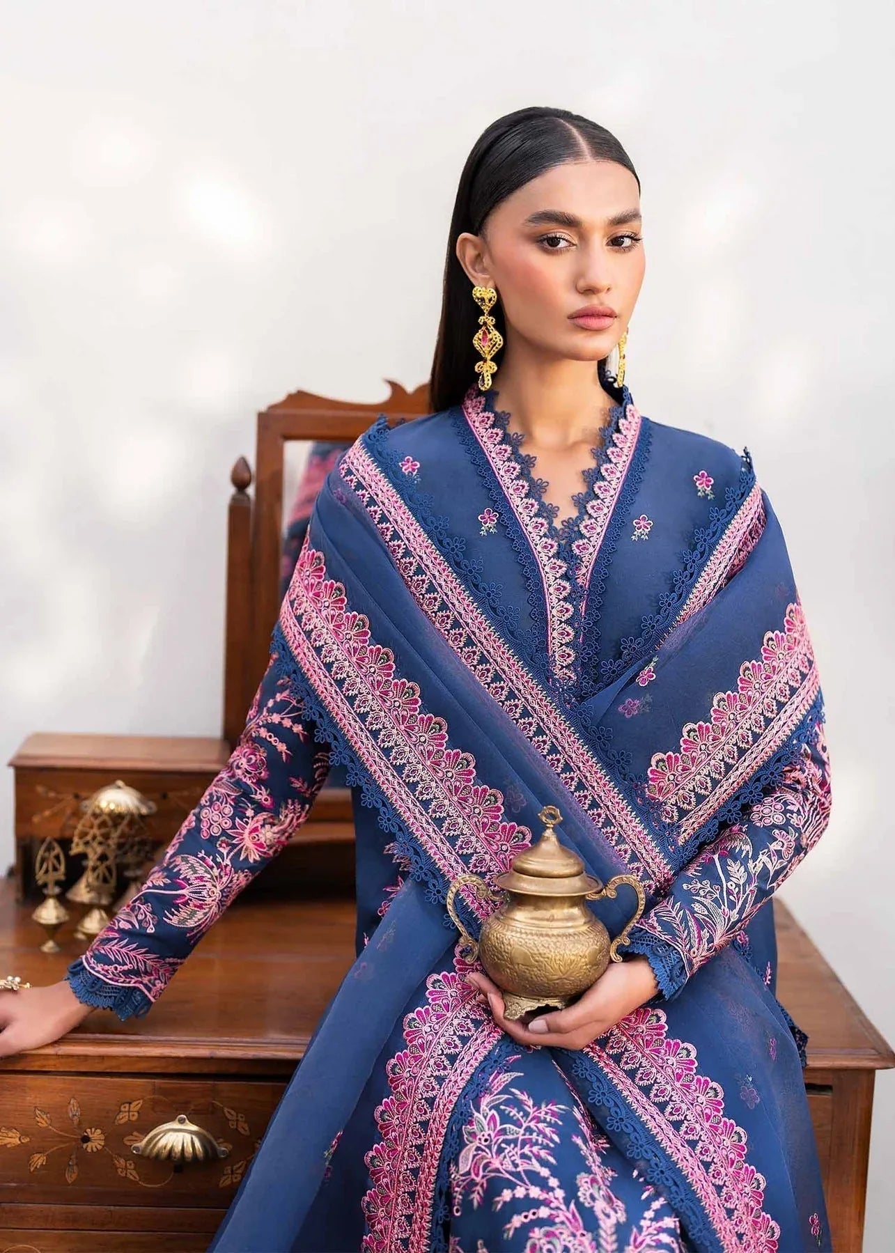 Akbar Aslam | Pret Lawn | REVERIE - Aqsa Fabrics