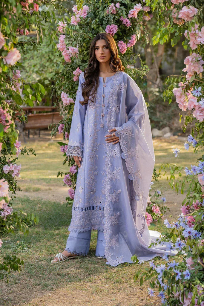 Florent | Chikankari Eid 25 | FLC- 4A - Aqsa Fabrics