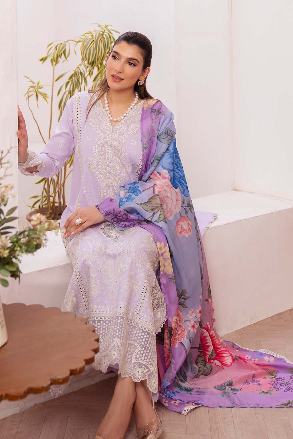 Neeshay | Symphony Luxury Lawn | MUSE - Aqsa Fabrics