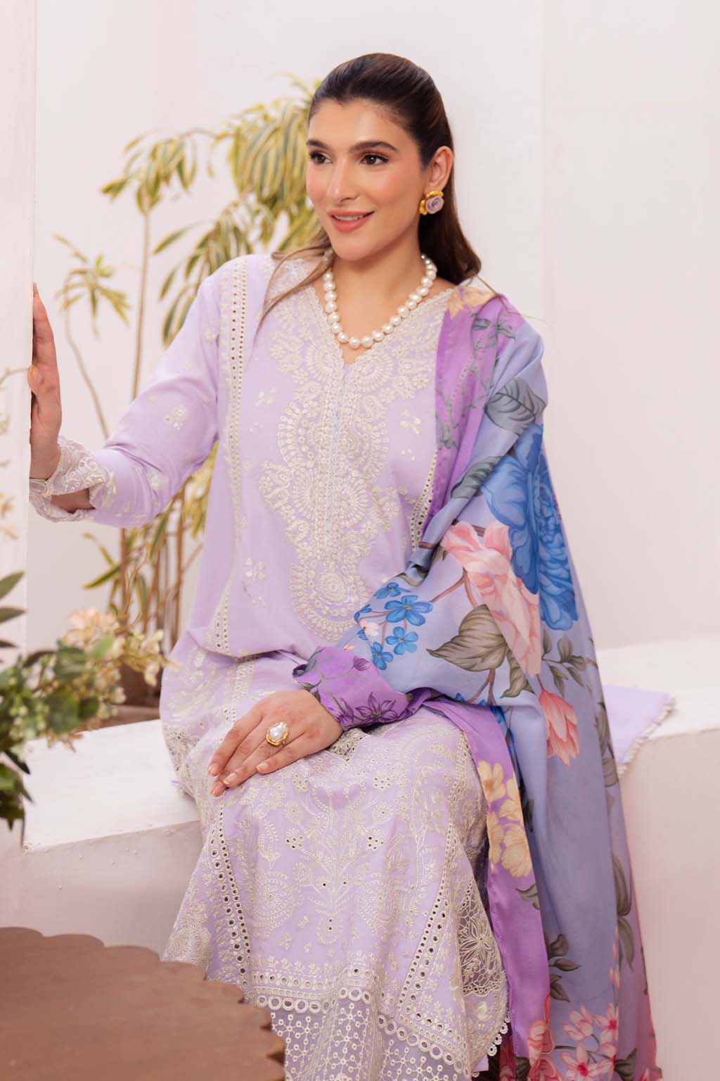 Neeshay | Symphony Luxury Lawn | MUSE - Aqsa Fabrics