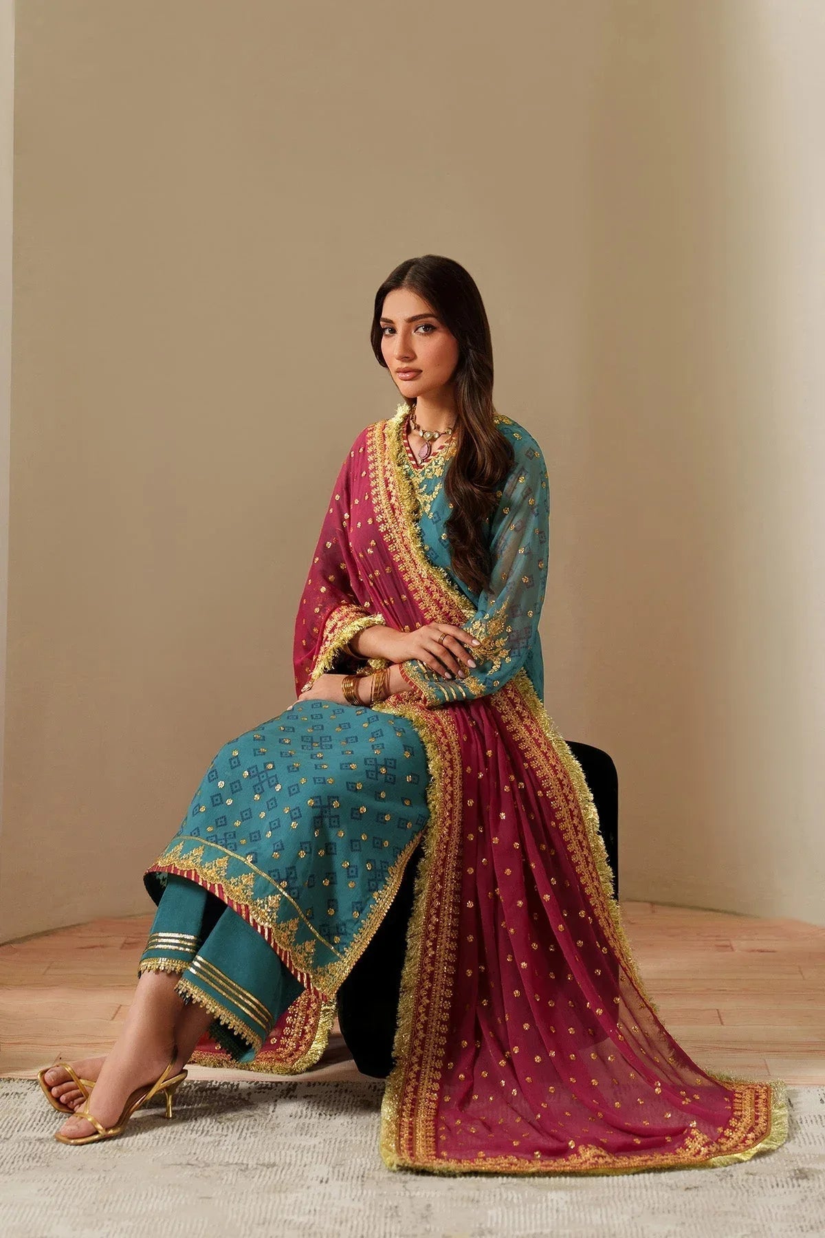 Alizeh | Fleur Chiffon |  AF-CH-2192-Elaira - Aqsa Fabrics