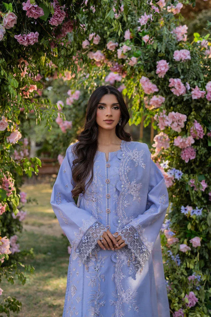 Florent | Chikankari Eid 25 | FLC- 4A - Aqsa Fabrics