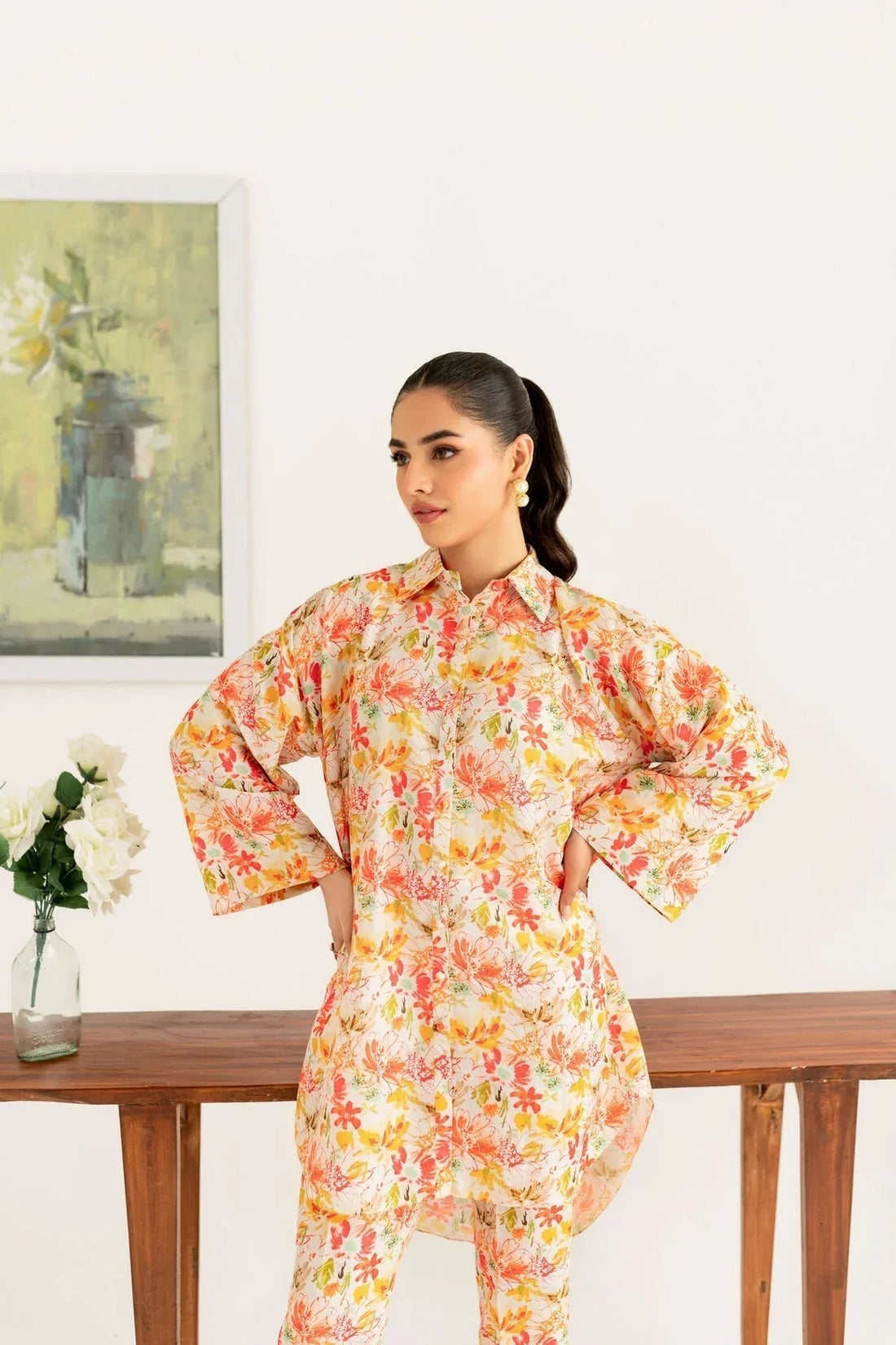 Akbar Aslam | Co-ords Sets | Jolie - Aqsa Fabrics