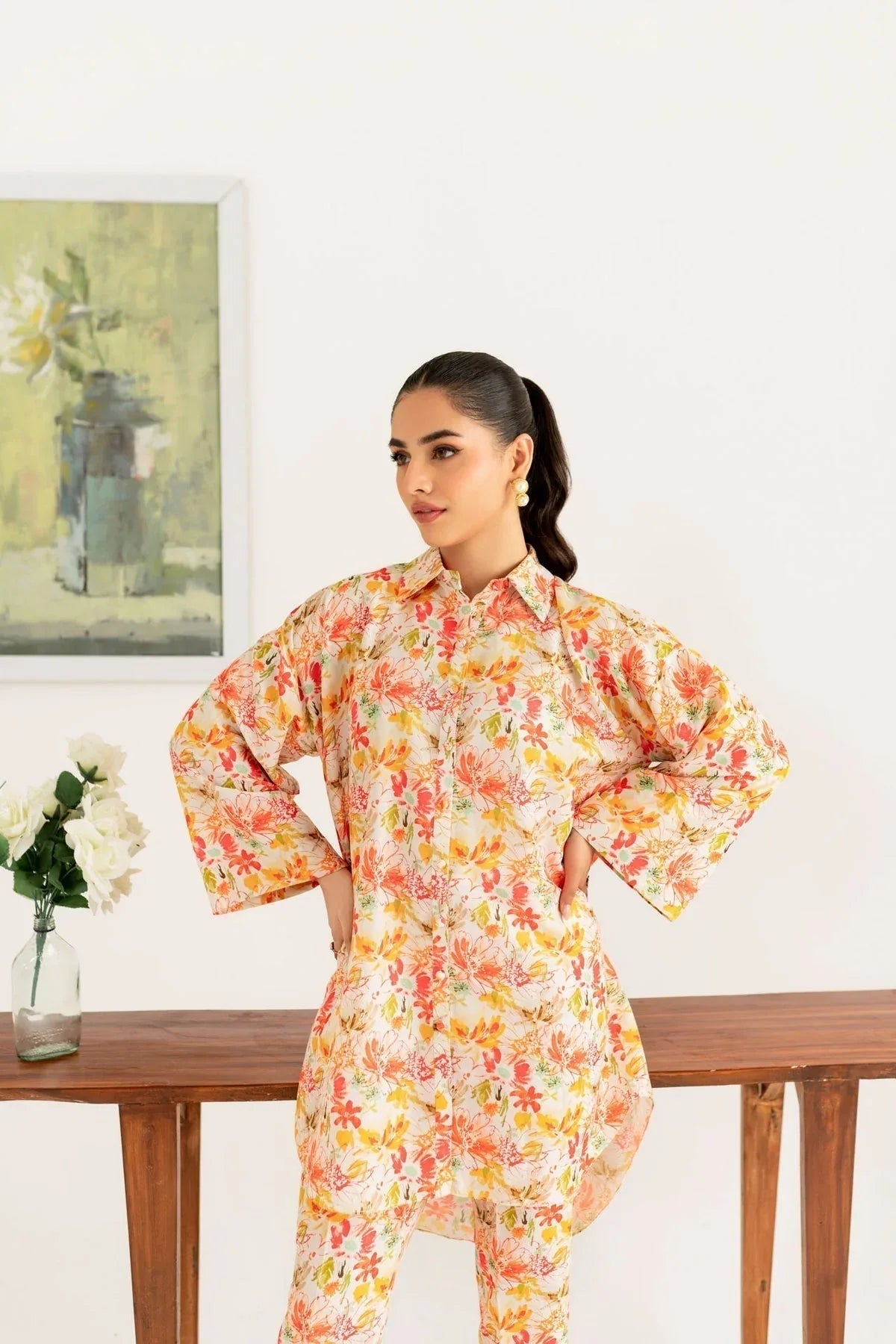 Akbar Aslam | Co-ords Sets | Jolie - Aqsa Fabrics