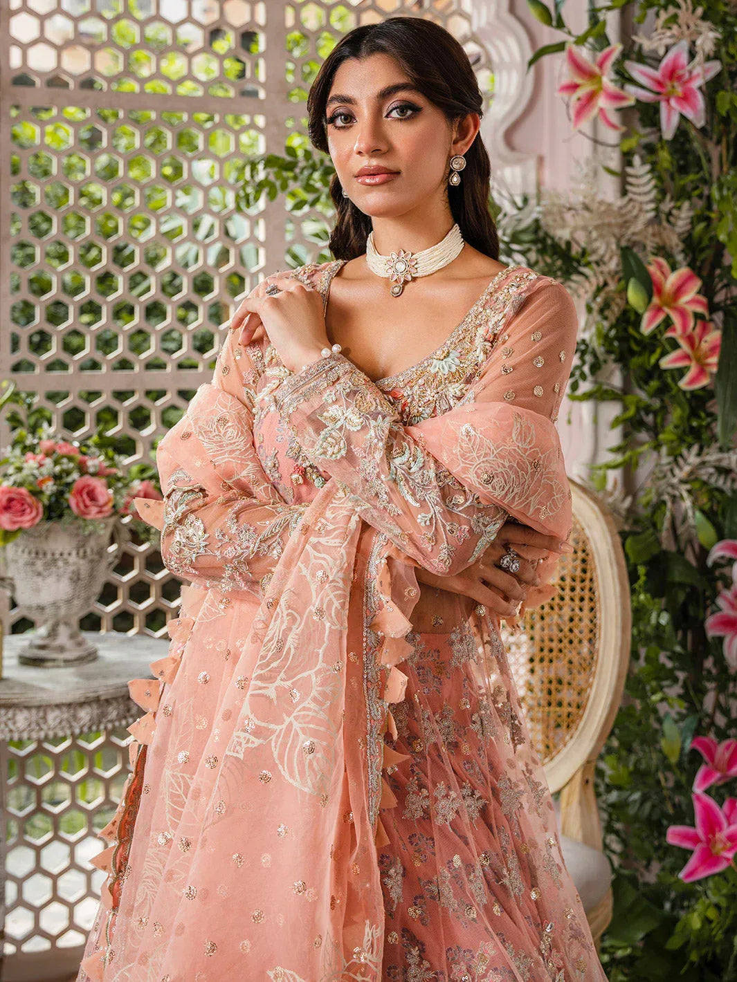 Faiza Faisal | Heeriye Luxury Formals | Mira - Aqsa Fabrics