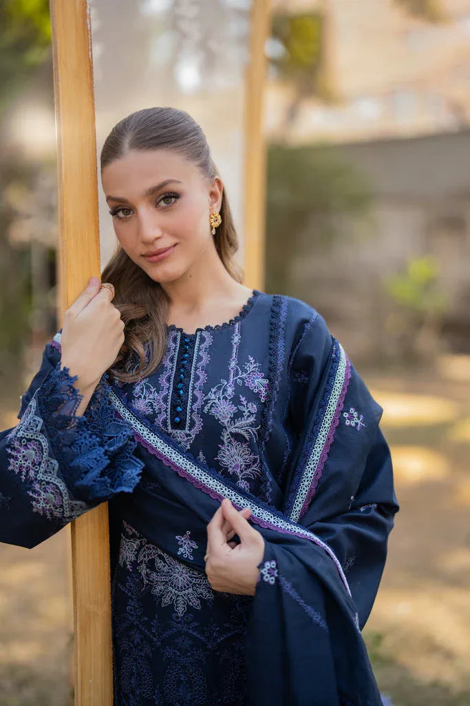 Florent | Chikankari Eid 25 | FLC- 7 - Aqsa Fabrics