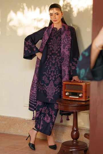 Jazmin | Winter 25 | UW-0182 L - Aqsa Fabrics