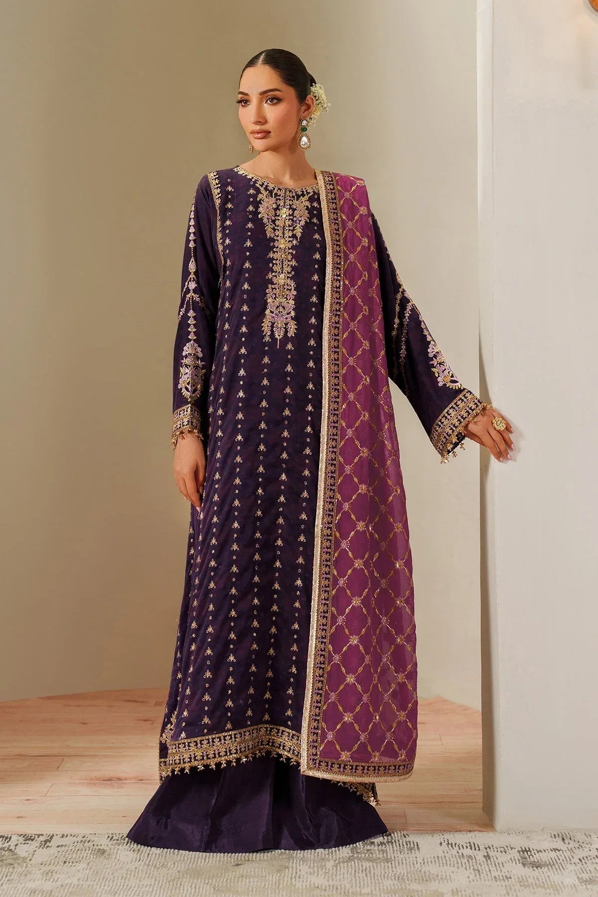 Alizeh | Fleur Chiffon |  AF-CH-2196-Reya - Aqsa Fabrics