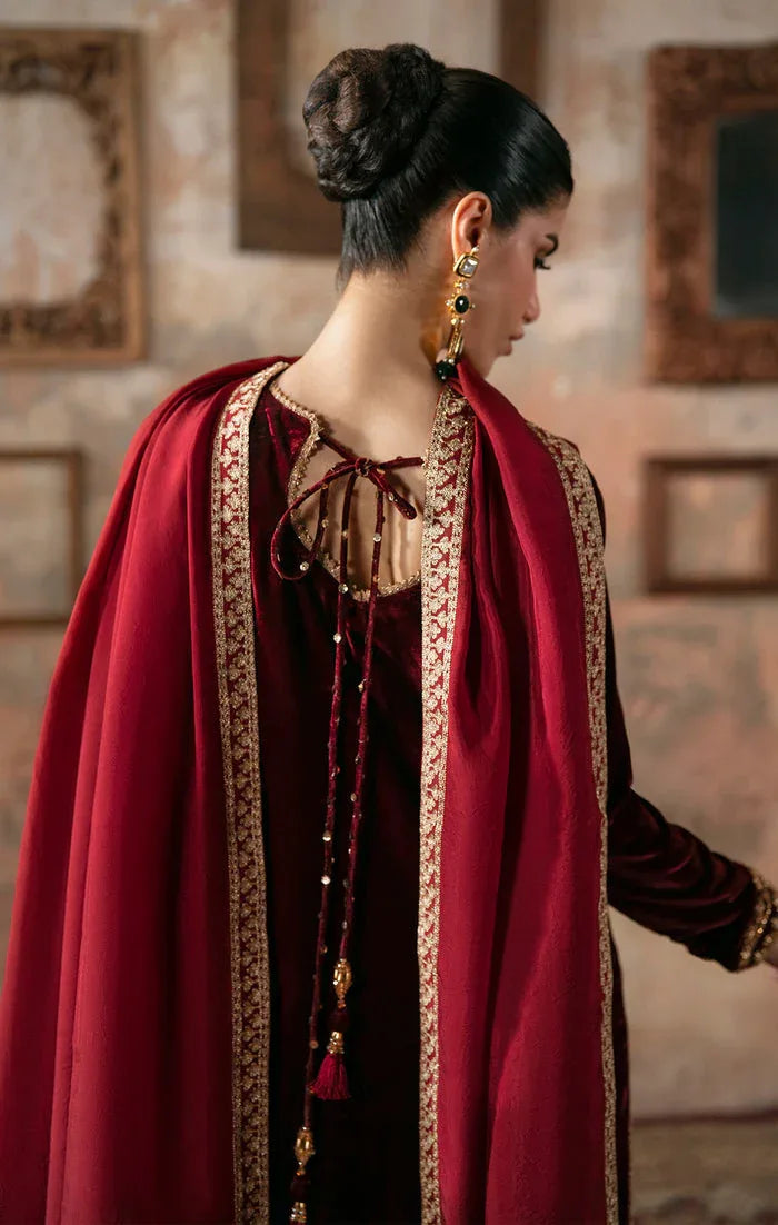 Maya | Viola Luxe Velvet 25 | NYRA - Aqsa Fabrics