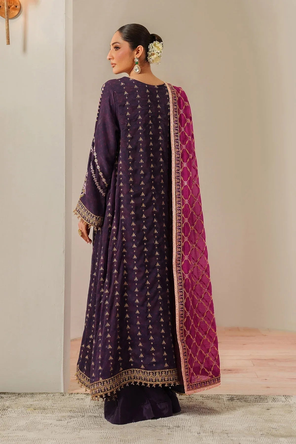 Alizeh | Fleur Chiffon |  AF-CH-2196-Reya - Aqsa Fabrics