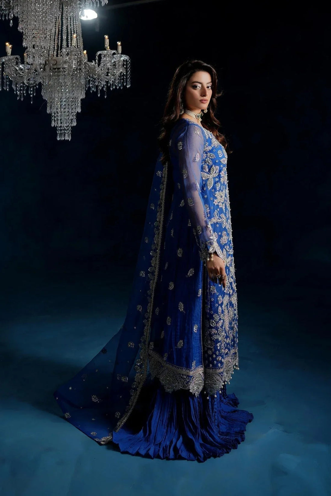 Maryams | Tabeer Luxury Collection | HAREEMA  TBR-8011 - Aqsa Fabrics