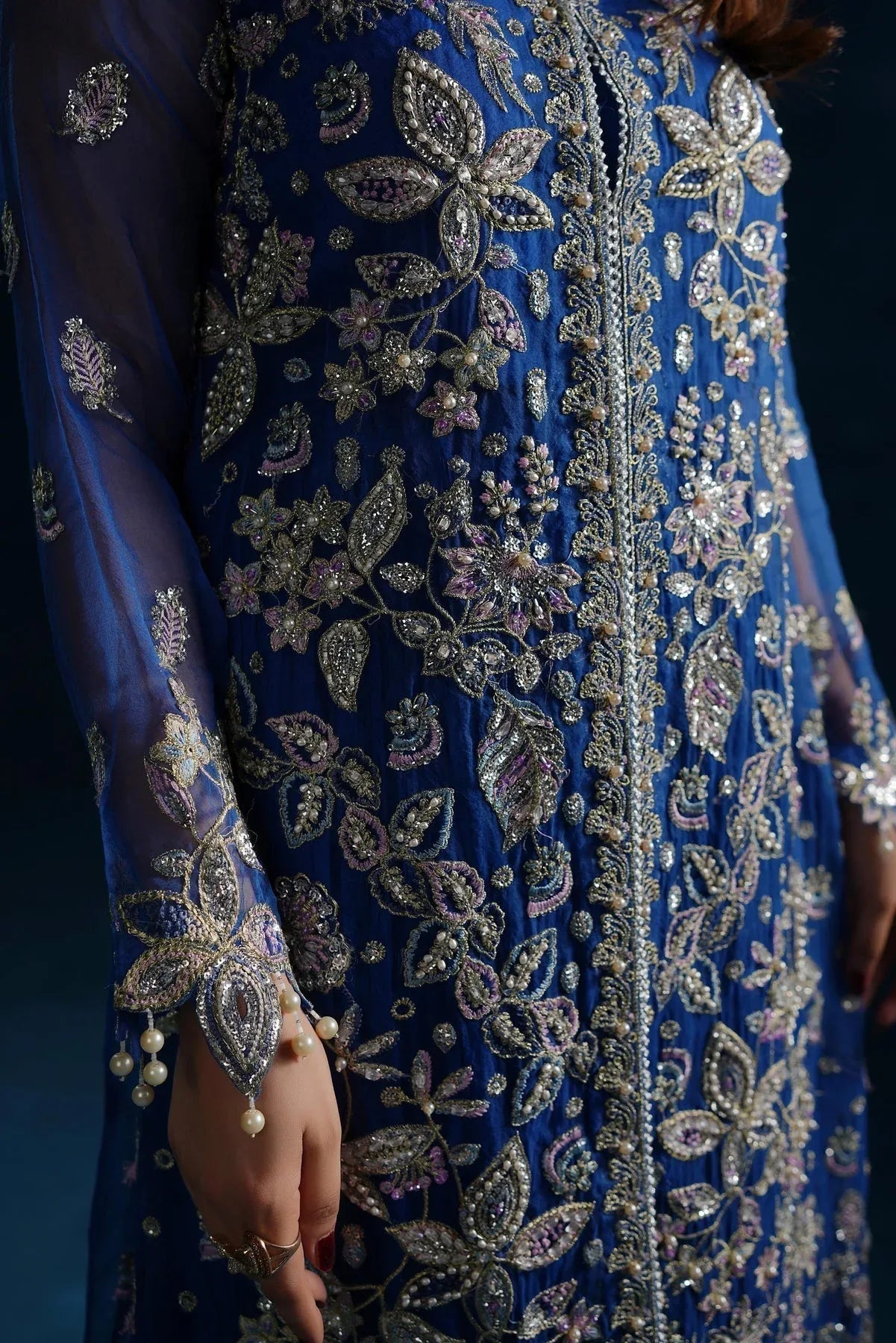 Maryams | Tabeer Luxury Collection | HAREEMA  TBR-8011 - Aqsa Fabrics