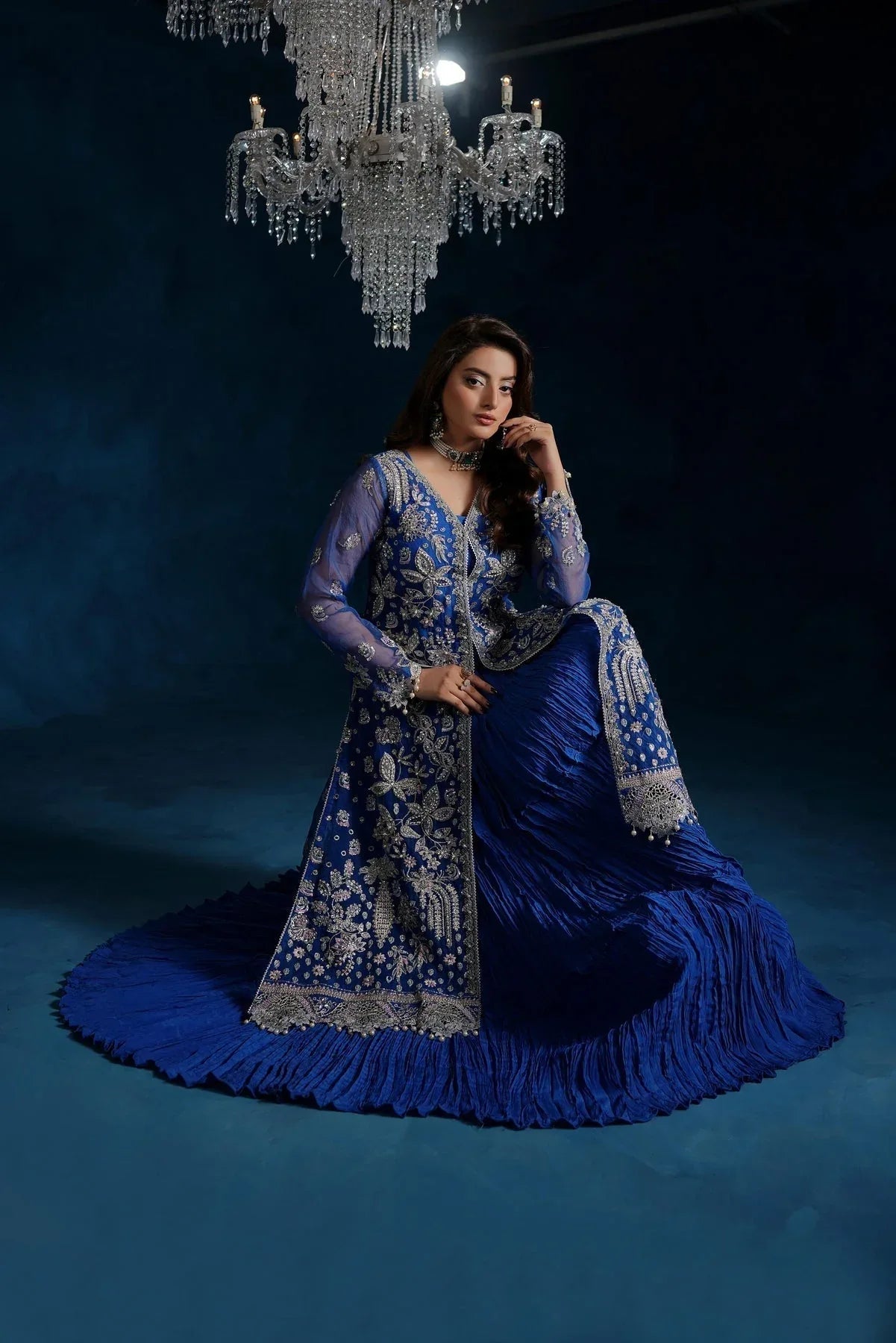 Maryams | Tabeer Luxury Collection | HAREEMA  TBR-8011 - Aqsa Fabrics