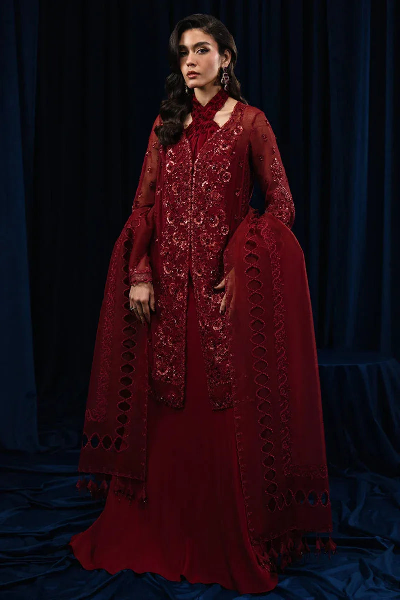 Qalamkar | Luxe Pret | CR-04 RIYA - Aqsa Fabrics