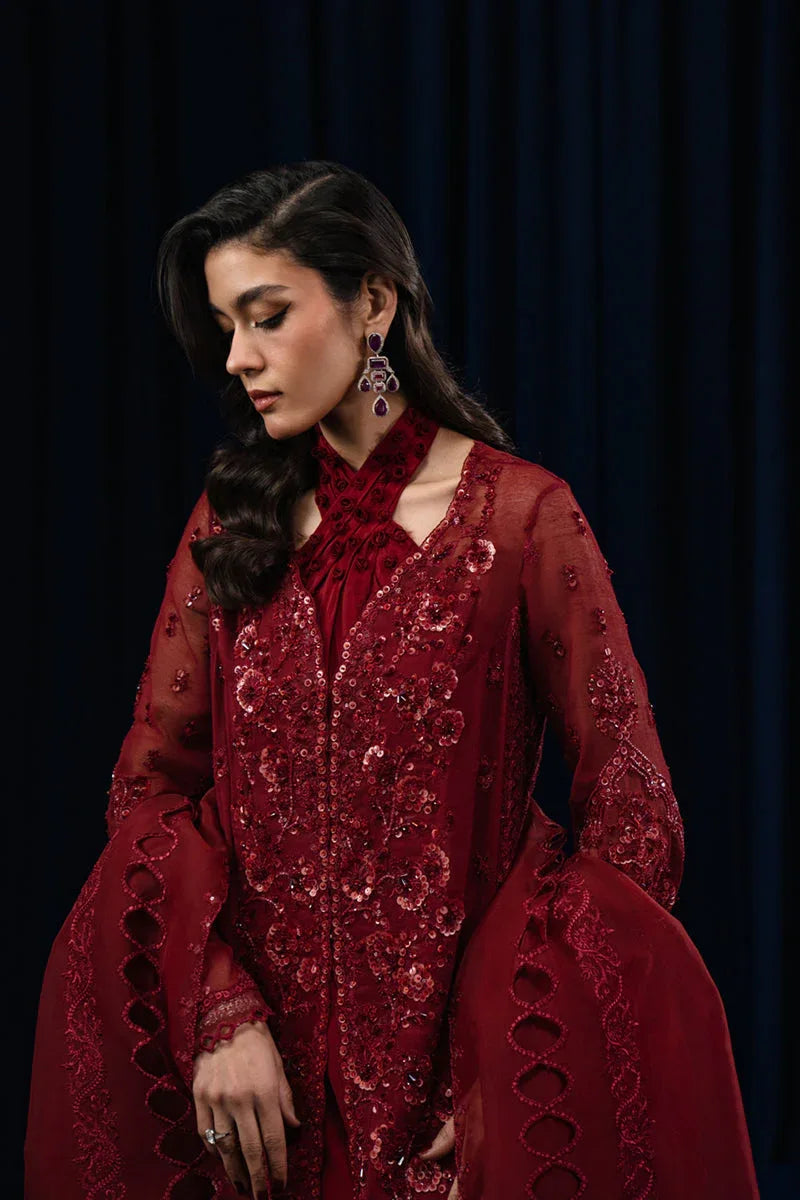 Qalamkar | Luxe Pret | CR-04 RIYA - Aqsa Fabrics
