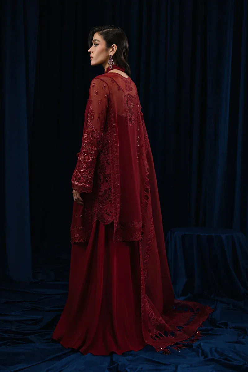 Qalamkar | Luxe Pret | CR-04 RIYA - Aqsa Fabrics
