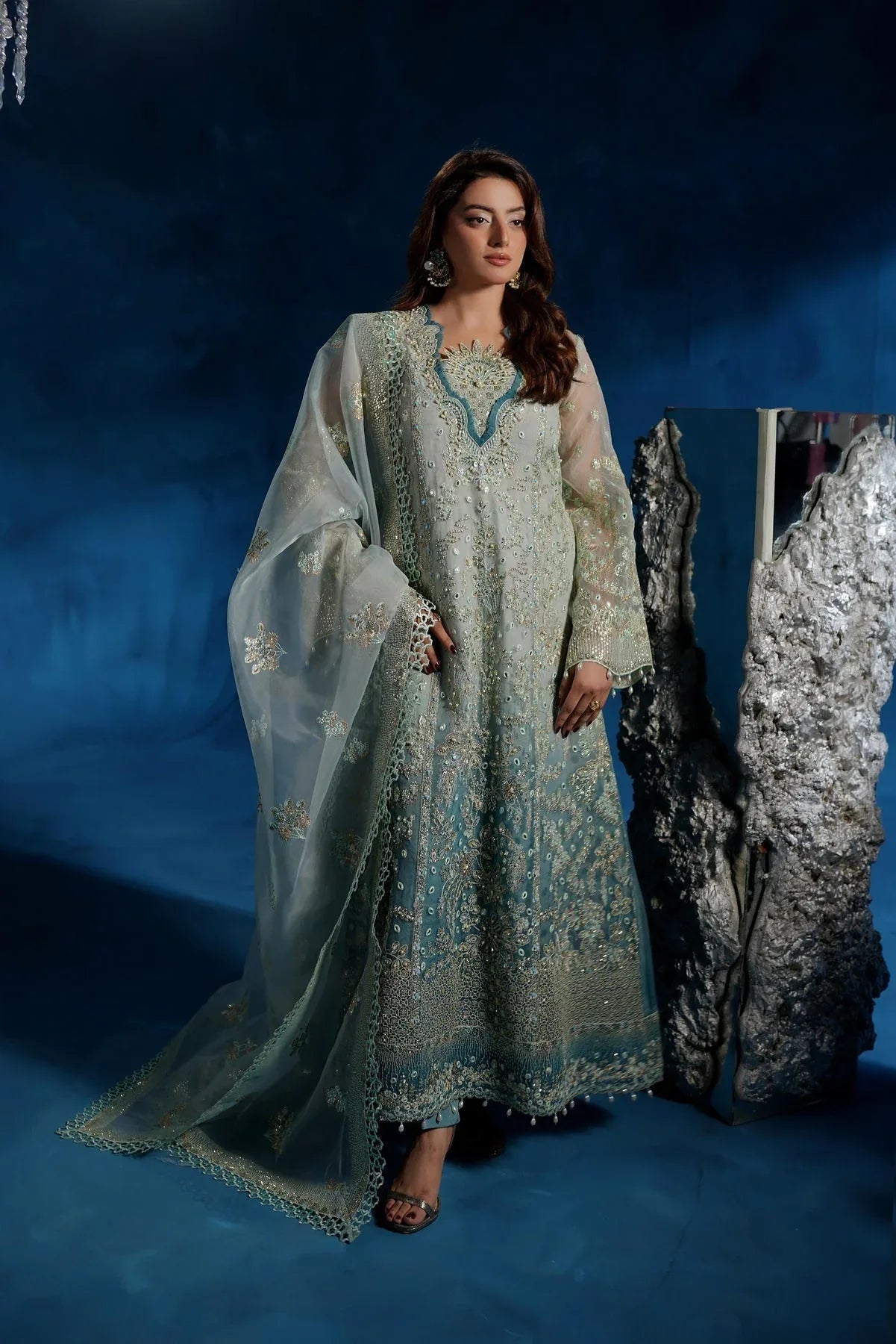 Maryams | Tabeer Luxury Collection | FEHREEN  TBR-8013 - Aqsa Fabrics
