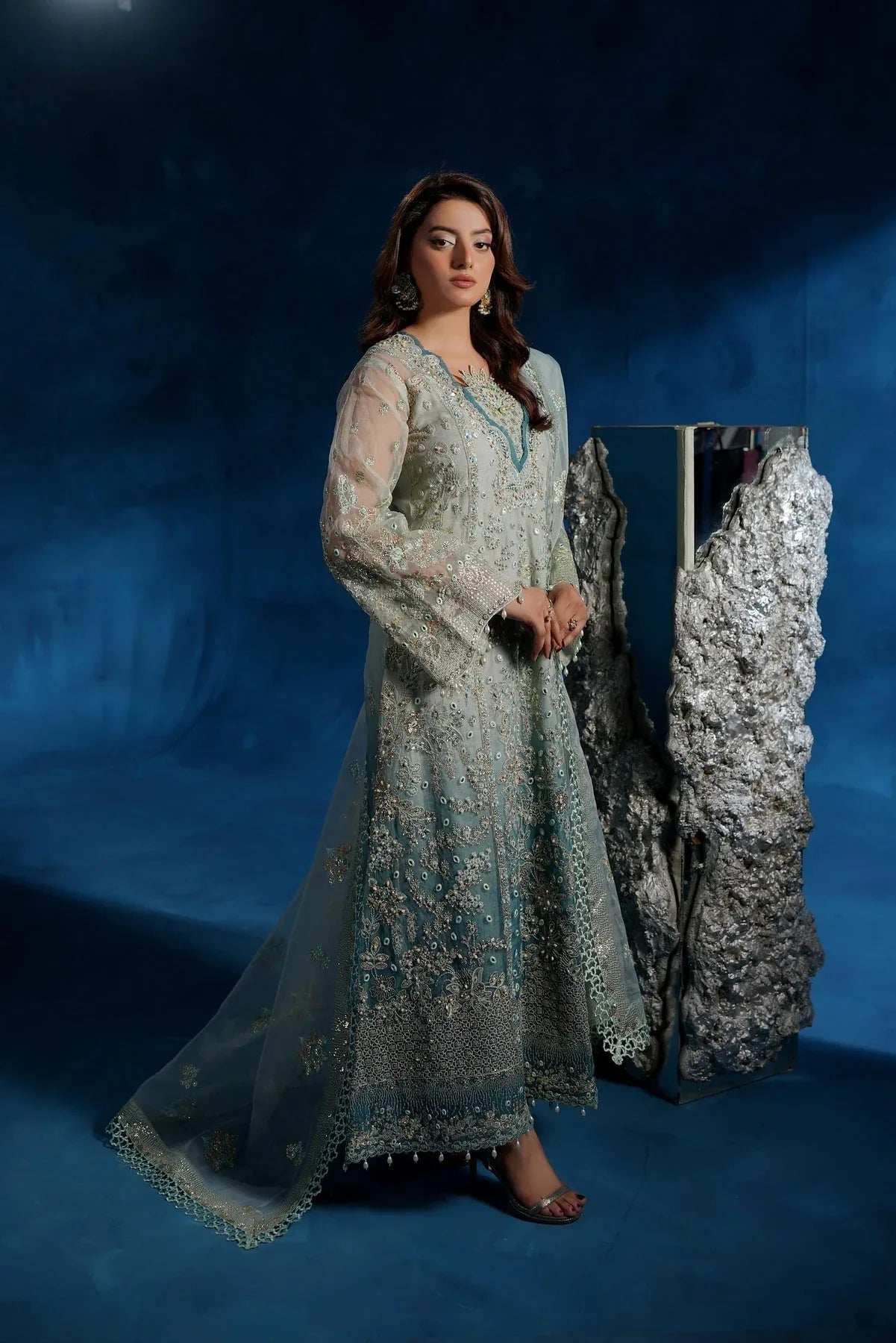 Maryams | Tabeer Luxury Collection | FEHREEN  TBR-8013 - Aqsa Fabrics