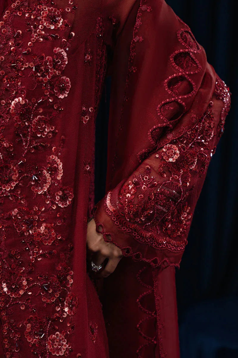 Qalamkar | Luxe Pret | CR-04 RIYA - Aqsa Fabrics