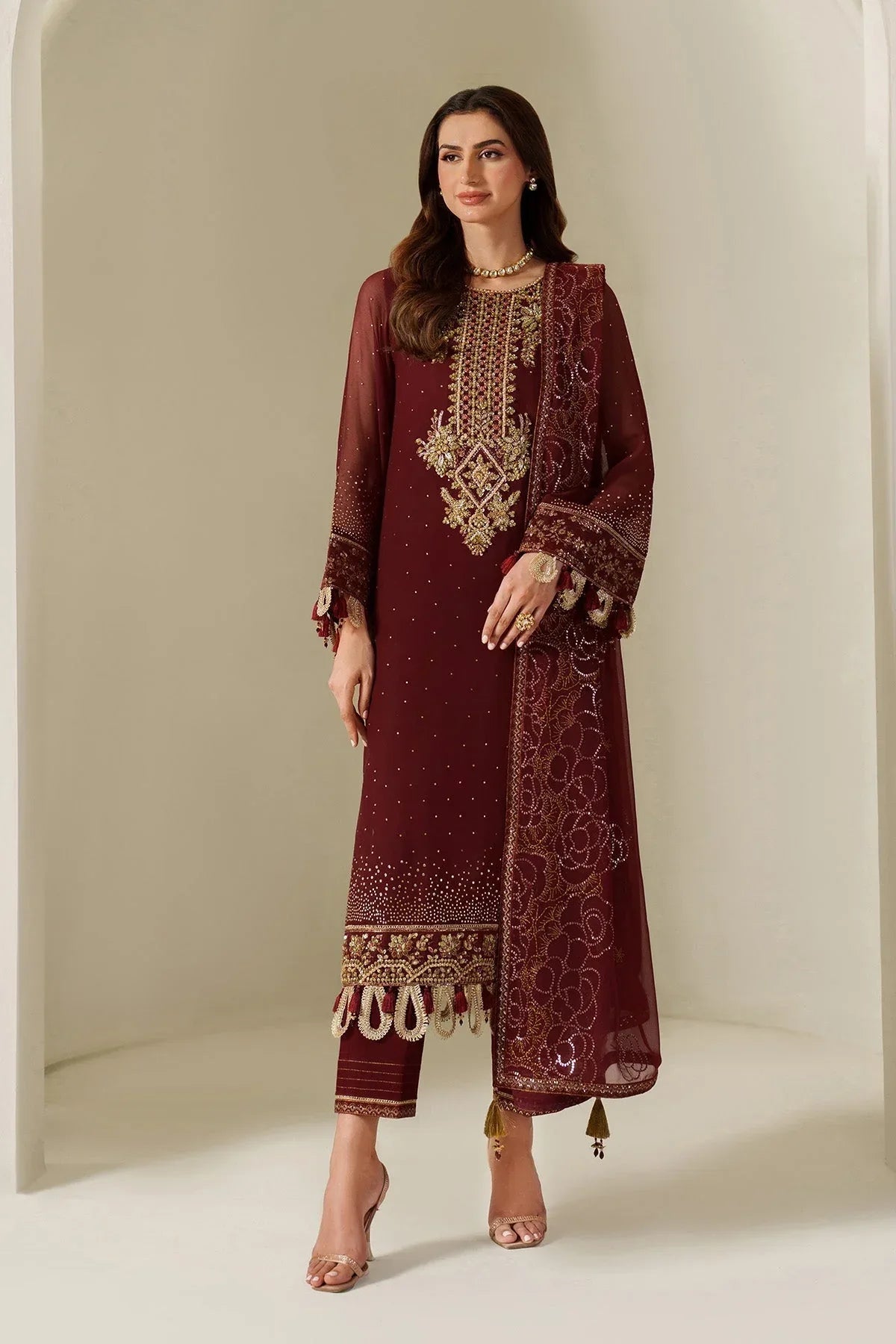 Alizeh | Reena Handmade 25 | AF-HM-4047-Kavya - Aqsa Fabrics