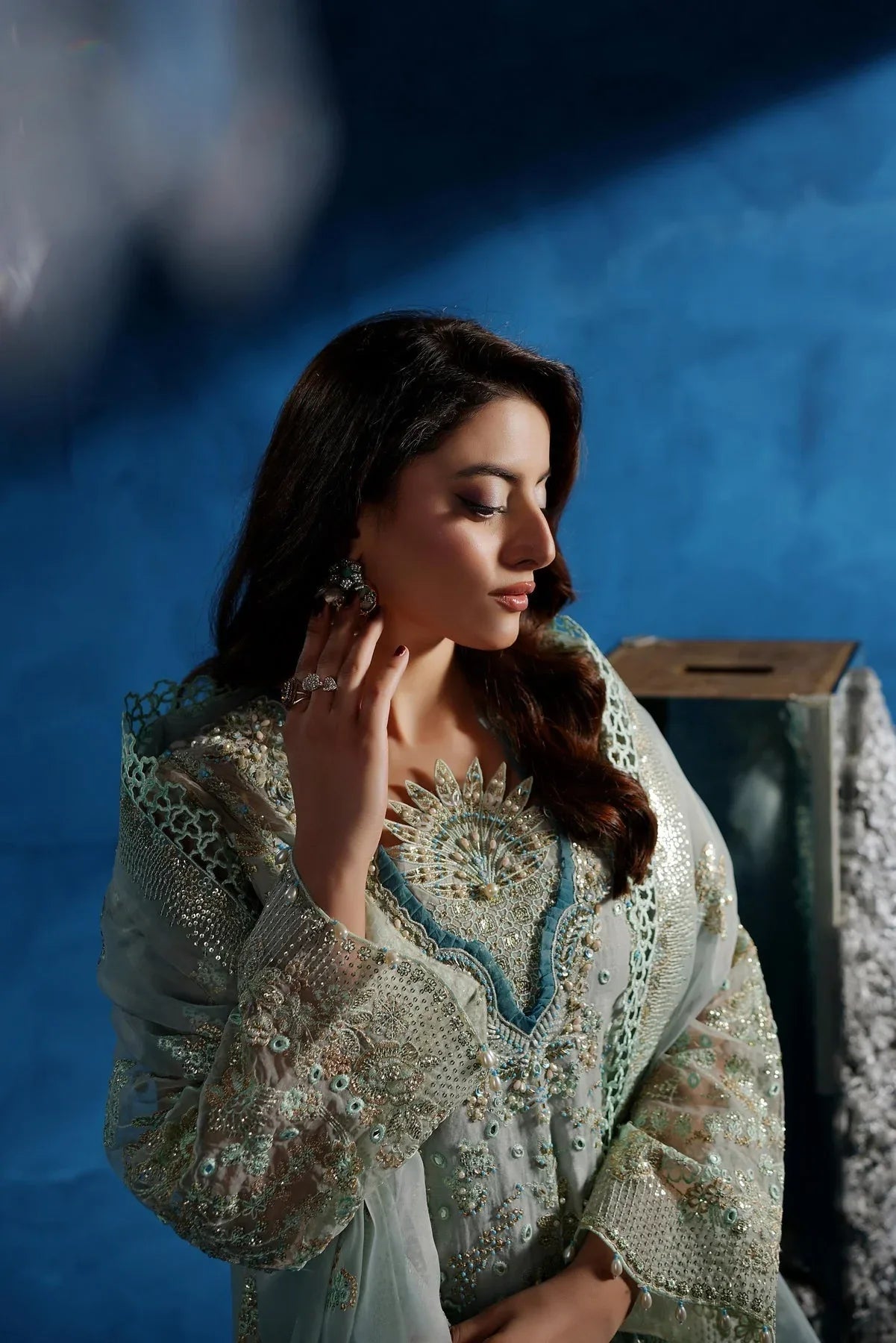 Maryams | Tabeer Luxury Collection | FEHREEN  TBR-8013 - Aqsa Fabrics