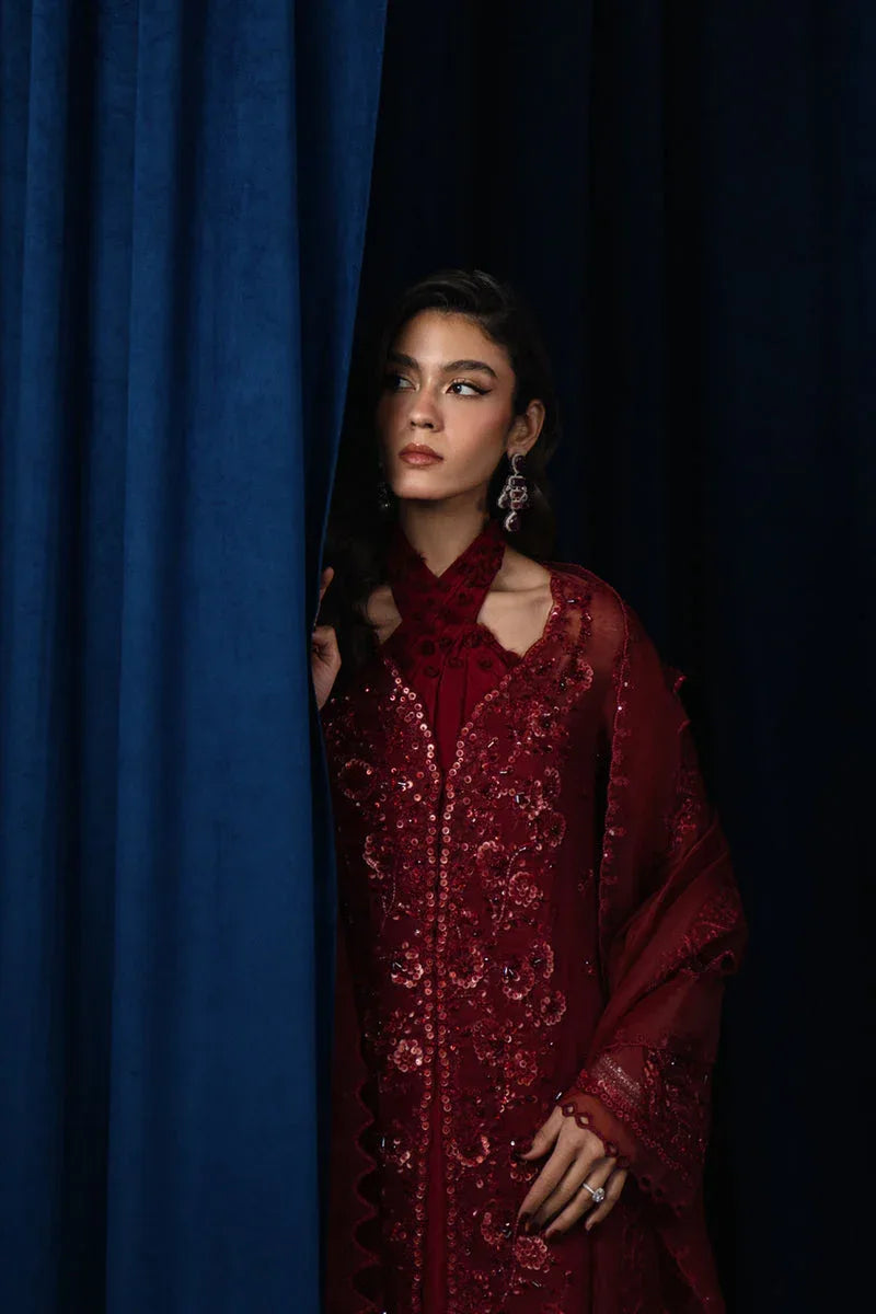 Qalamkar | Luxe Pret | CR-04 RIYA - Aqsa Fabrics