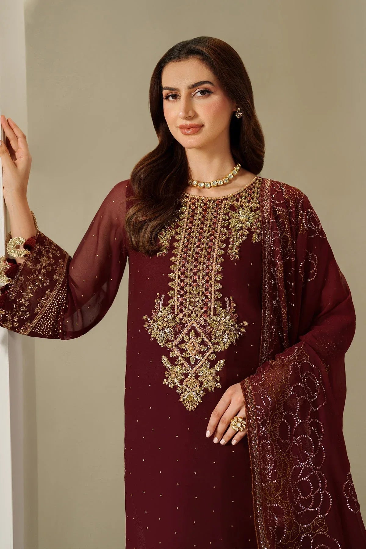 Alizeh | Reena Handmade 25 | AF-HM-4047-Kavya - Aqsa Fabrics