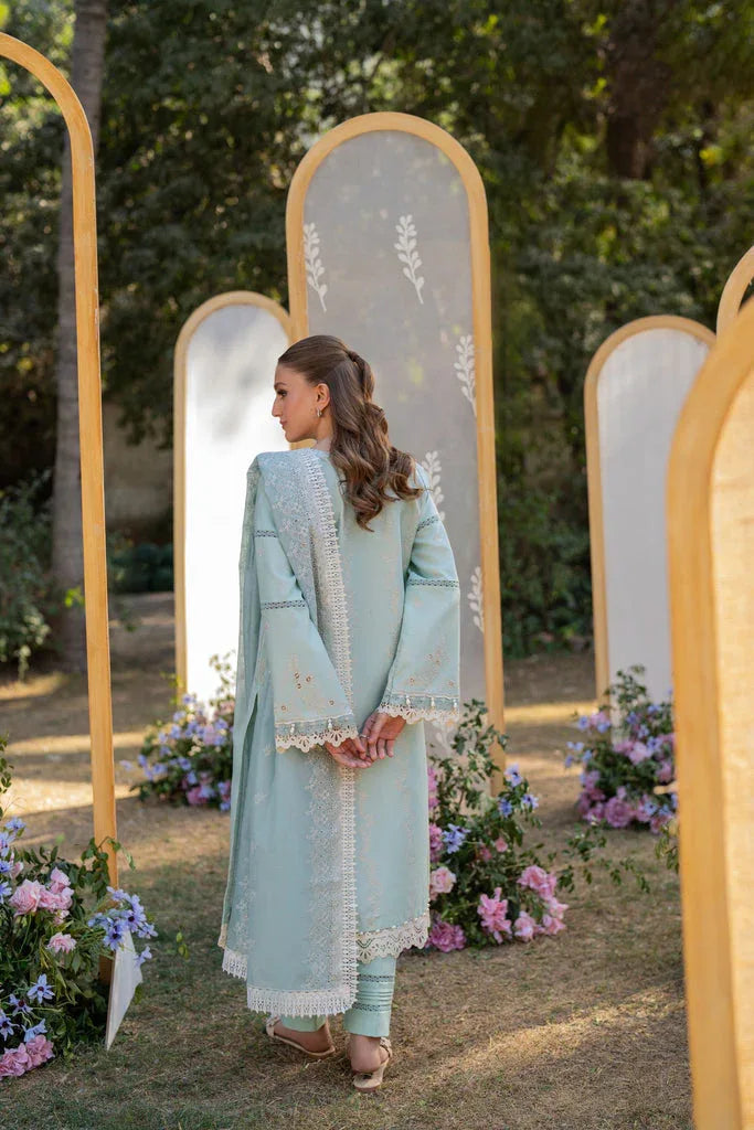 Florent | Chikankari Eid 25 | FLC-1A - Aqsa Fabrics