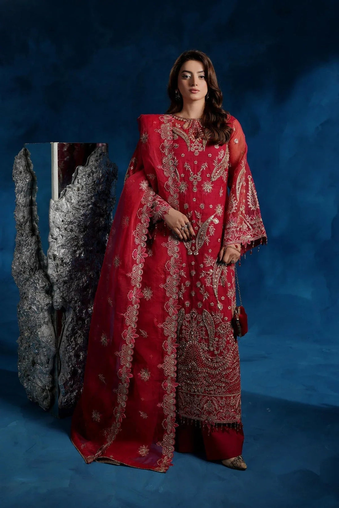 Maryams | Tabeer Luxury Collection | RAMEESHA  TBR-8019 - Aqsa Fabrics
