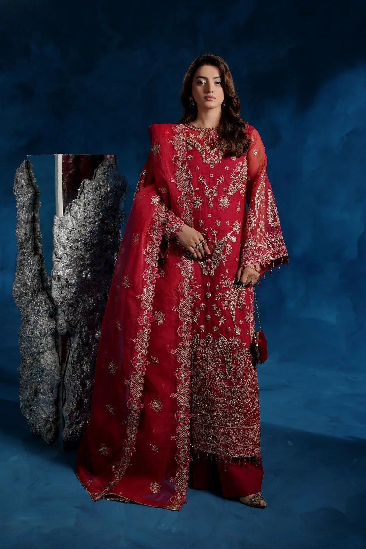 Maryams | Tabeer Luxury Collection | RAMEESHA  TBR-8019 - Aqsa Fabrics