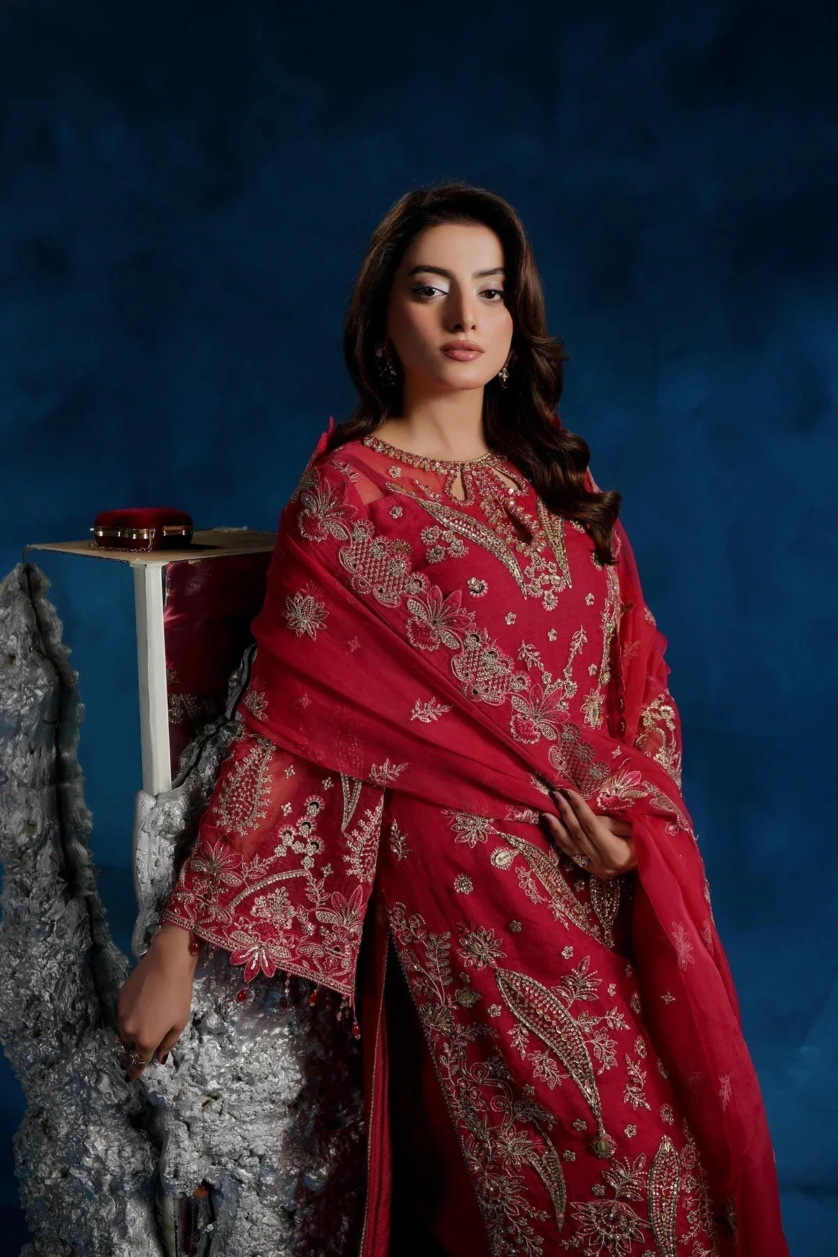 Maryams | Tabeer Luxury Collection | RAMEESHA  TBR-8019 - Aqsa Fabrics