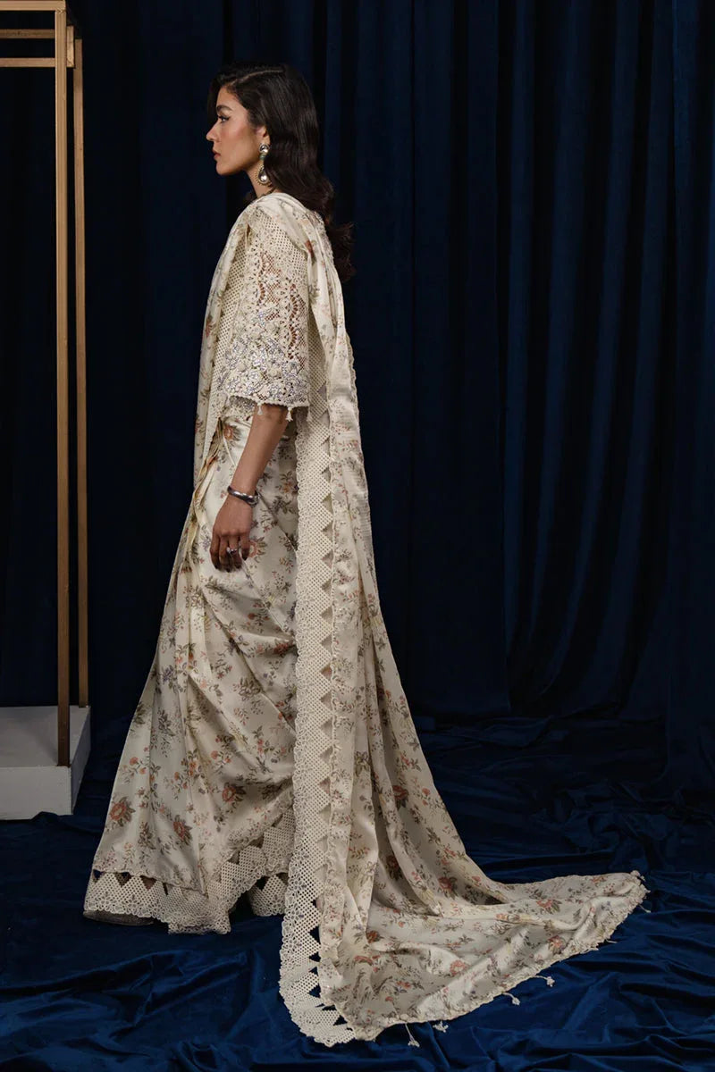 Qalamkar | Luxe Pret | CR-05 AMIRA - Aqsa Fabrics