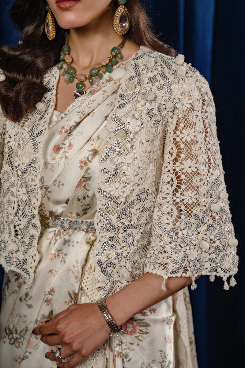 Qalamkar | Luxe Pret | CR-05 AMIRA - Aqsa Fabrics
