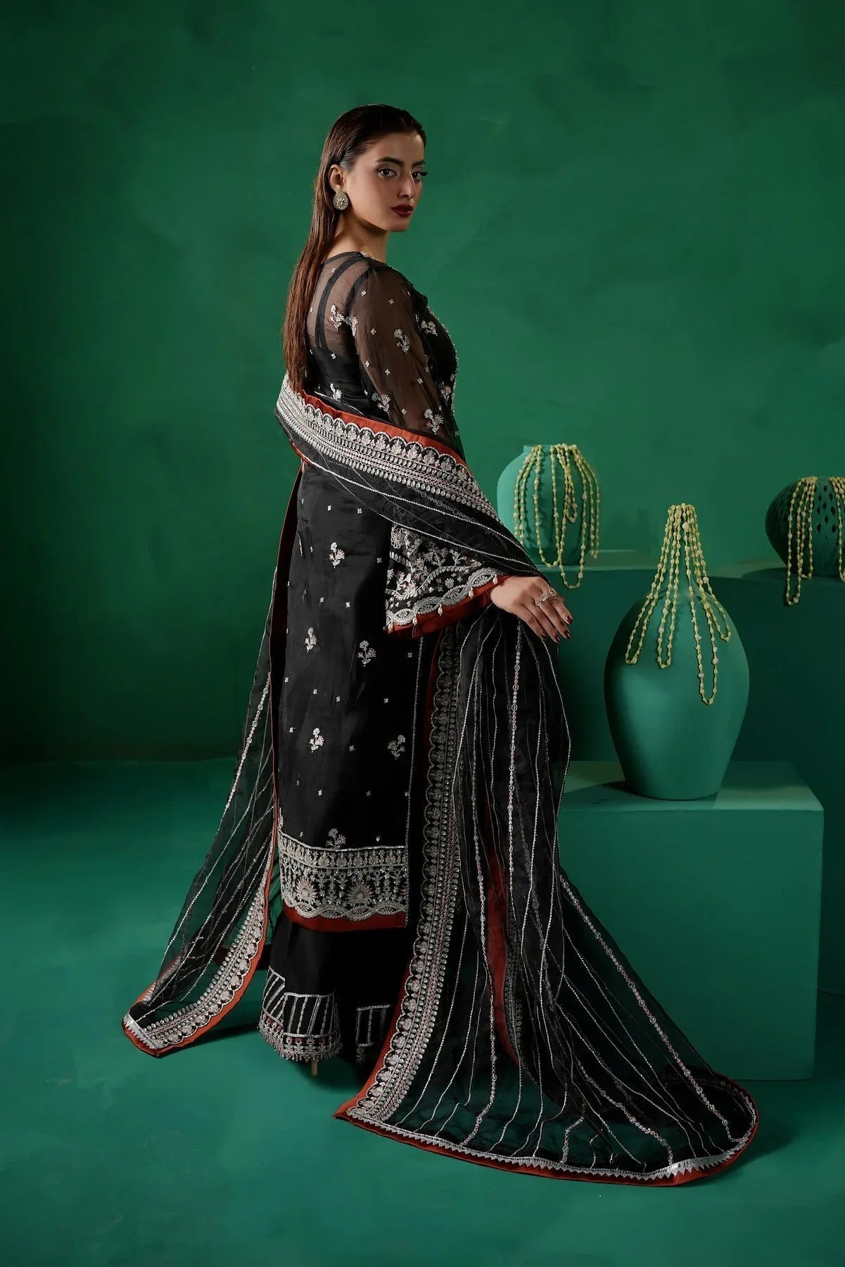 Maryams | Tabeer Luxury Collection | SARLEEN  TBR-8014 - Aqsa Fabrics