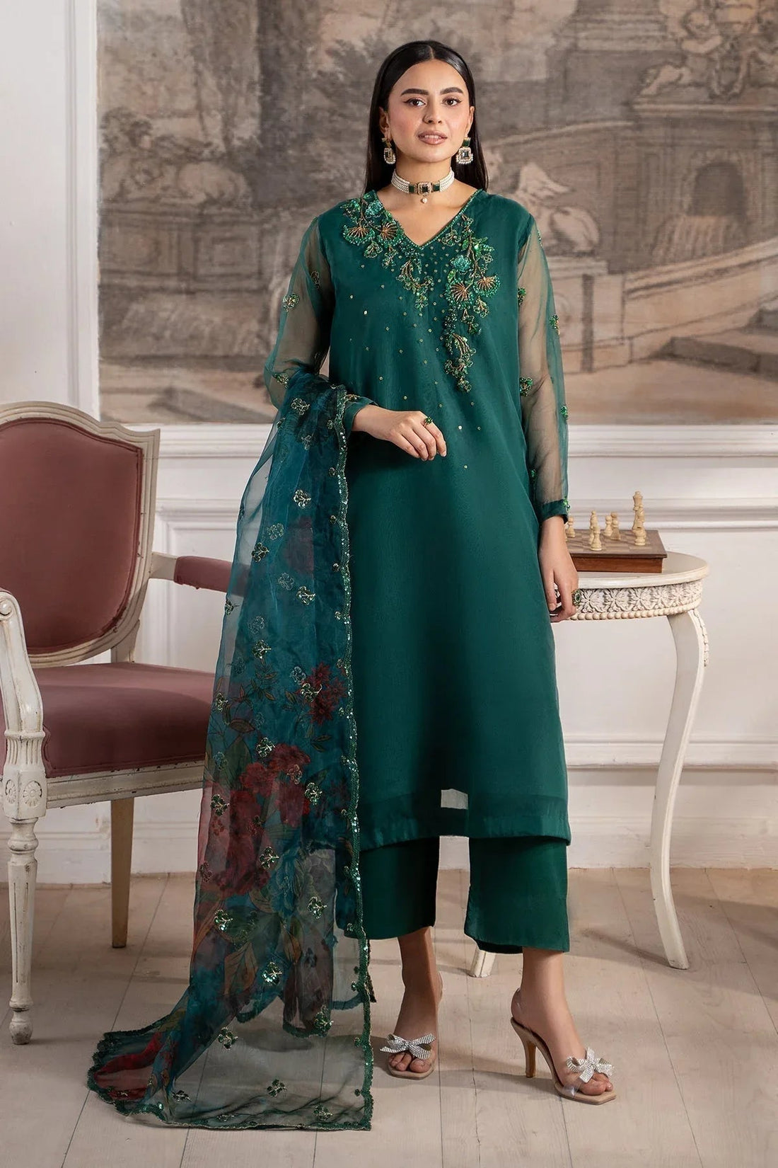 Charizma | Festive Pret | CMA-5-120 - Aqsa Fabrics