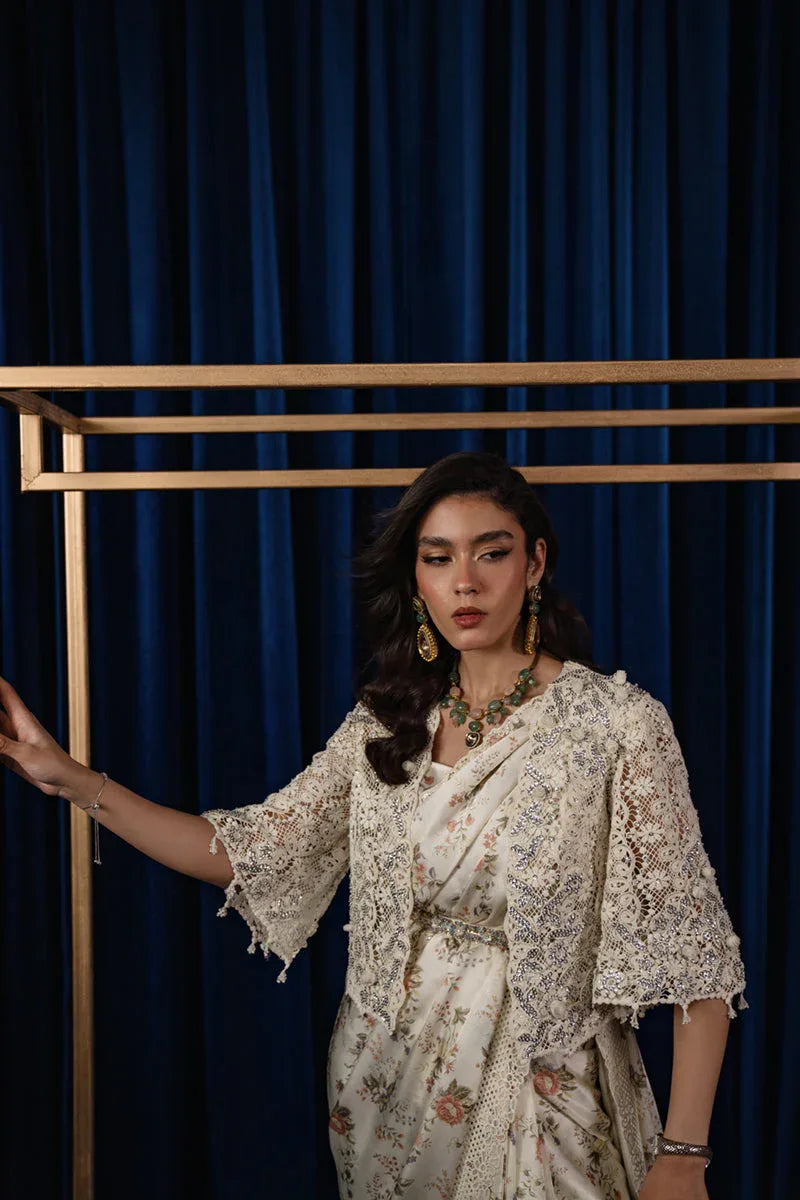 Qalamkar | Luxe Pret | CR-05 AMIRA - Aqsa Fabrics