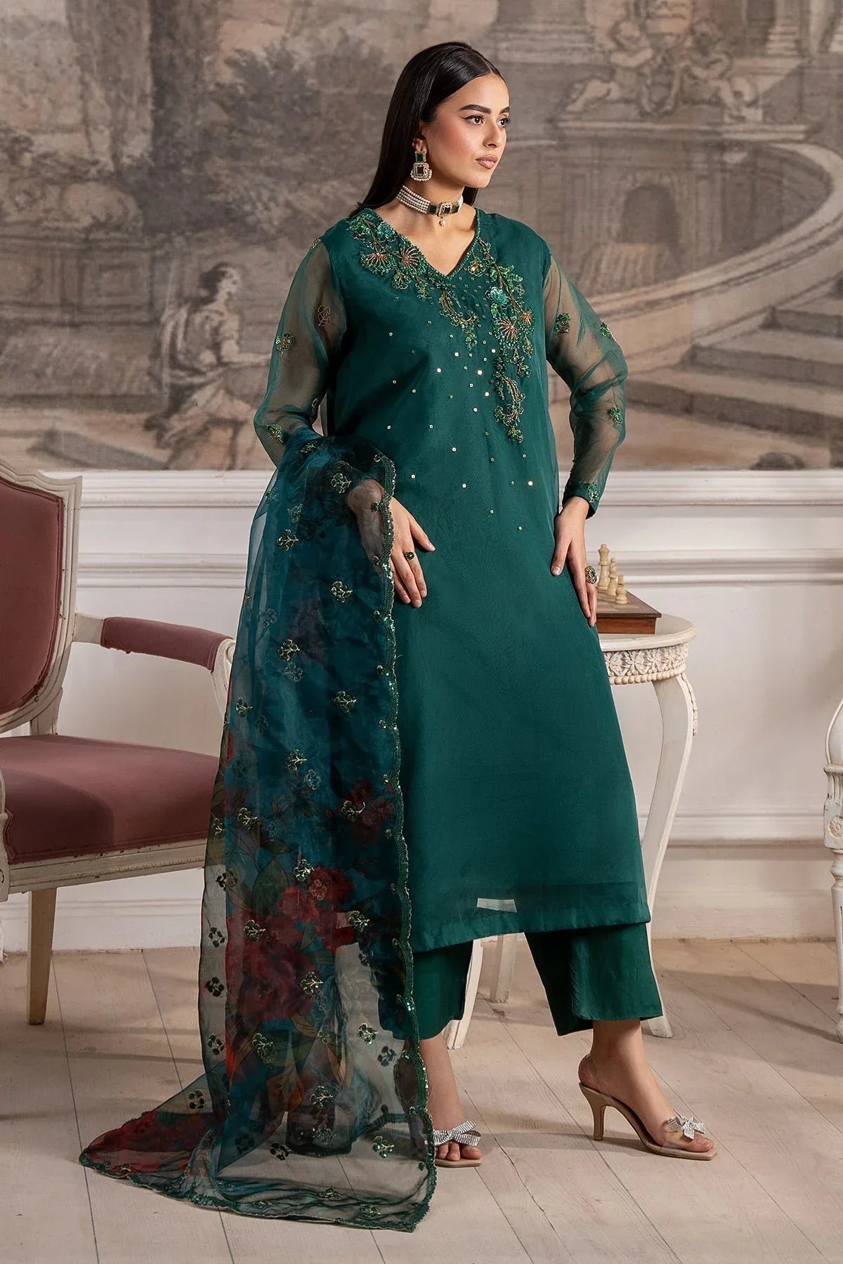Charizma | Festive Pret | CMA-5-120 - Aqsa Fabrics