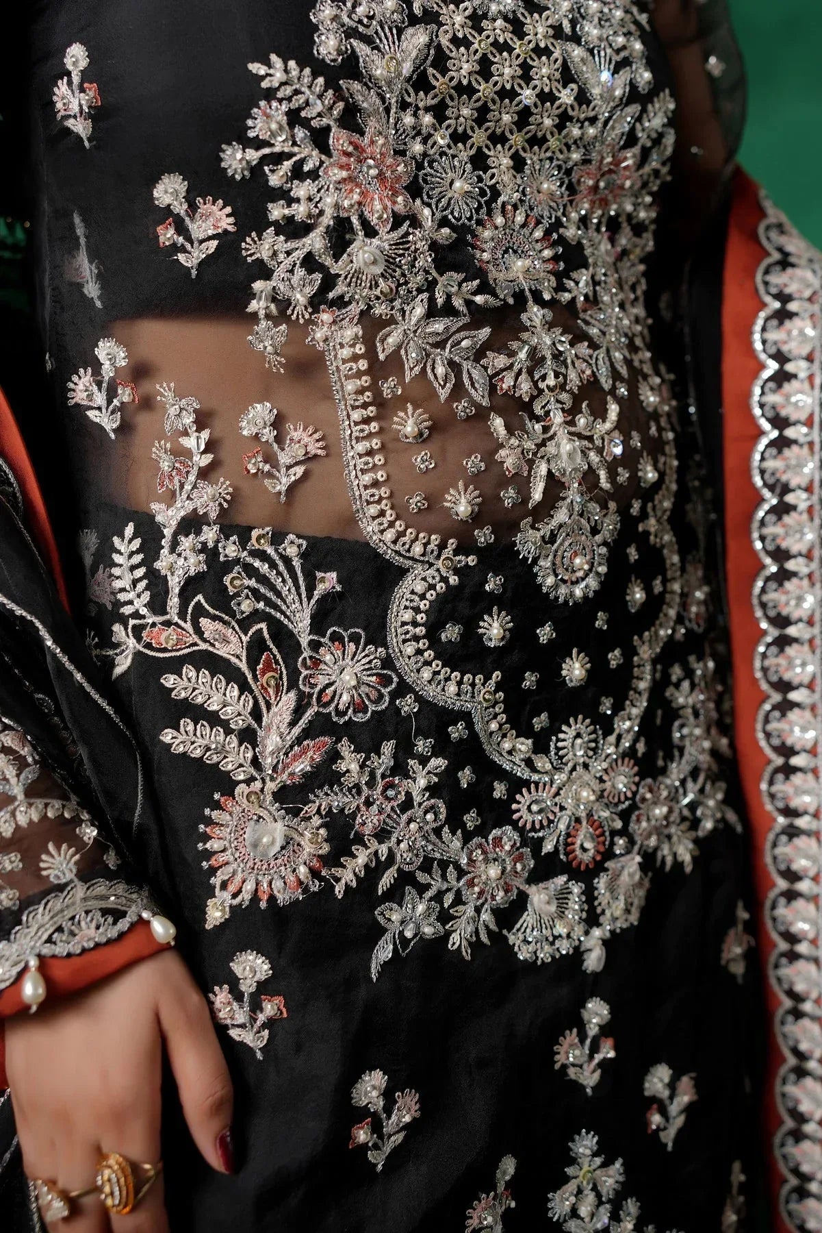 Maryams | Tabeer Luxury Collection | SARLEEN  TBR-8014 - Aqsa Fabrics