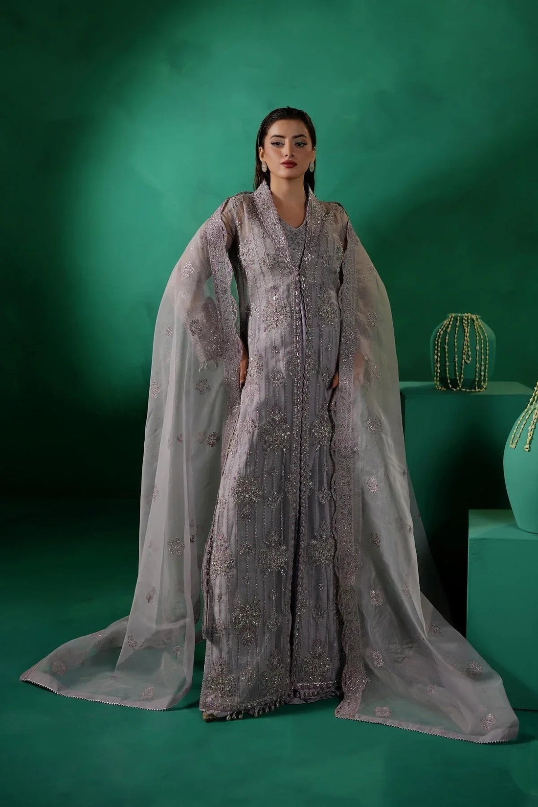 Maryams | Tabeer Luxury Collection | MAHLEEN  TBR-8018 - Aqsa Fabrics