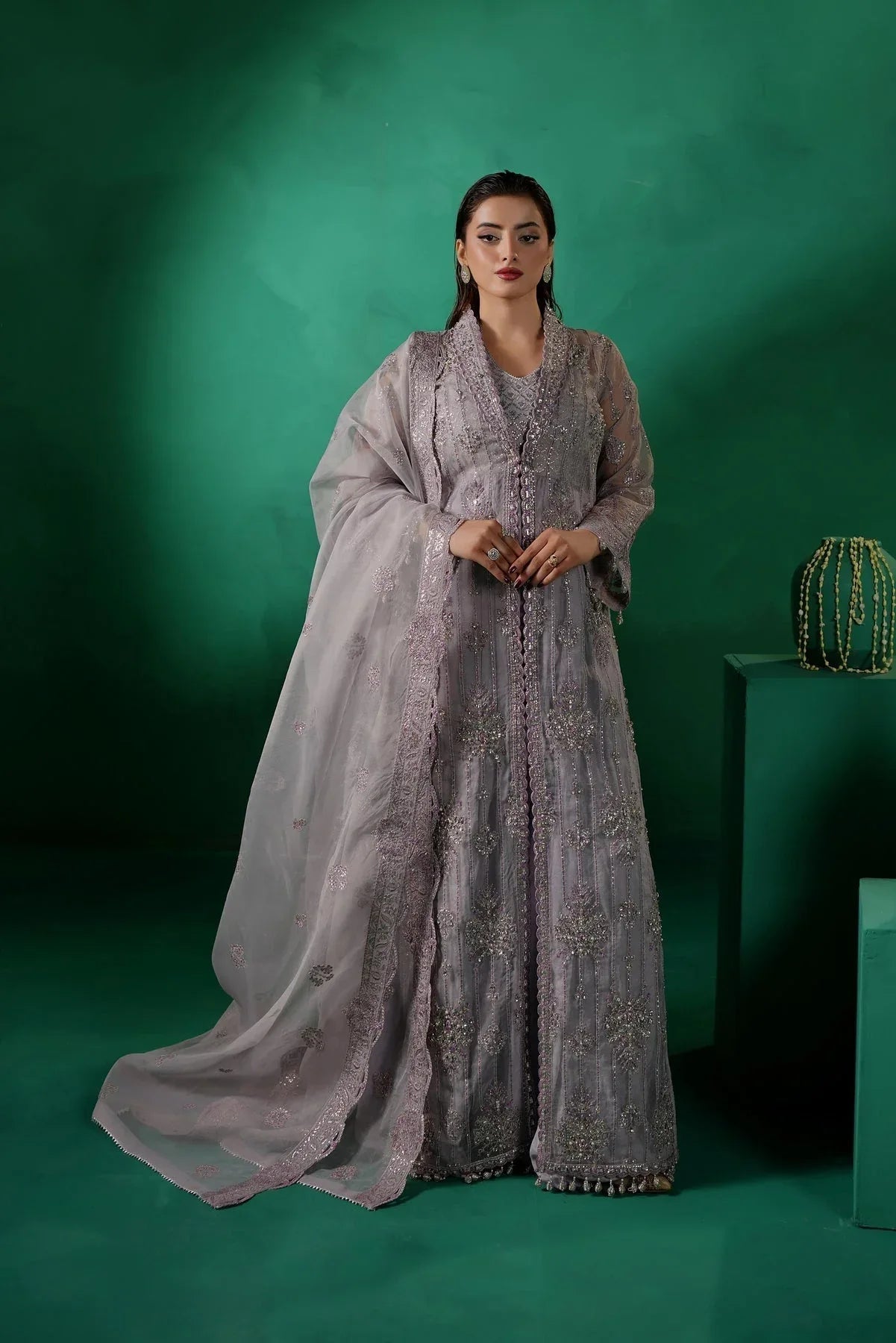 Maryams | Tabeer Luxury Collection | MAHLEEN  TBR-8018 - Aqsa Fabrics