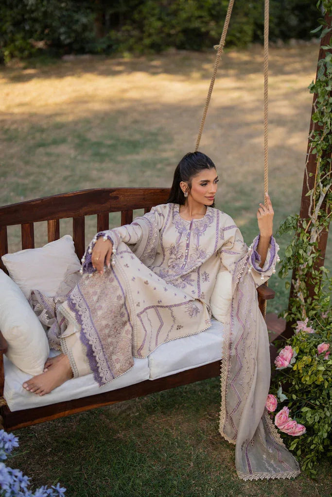 Florent | Chikankari Eid 25 | FLC- 3B - Aqsa Fabrics