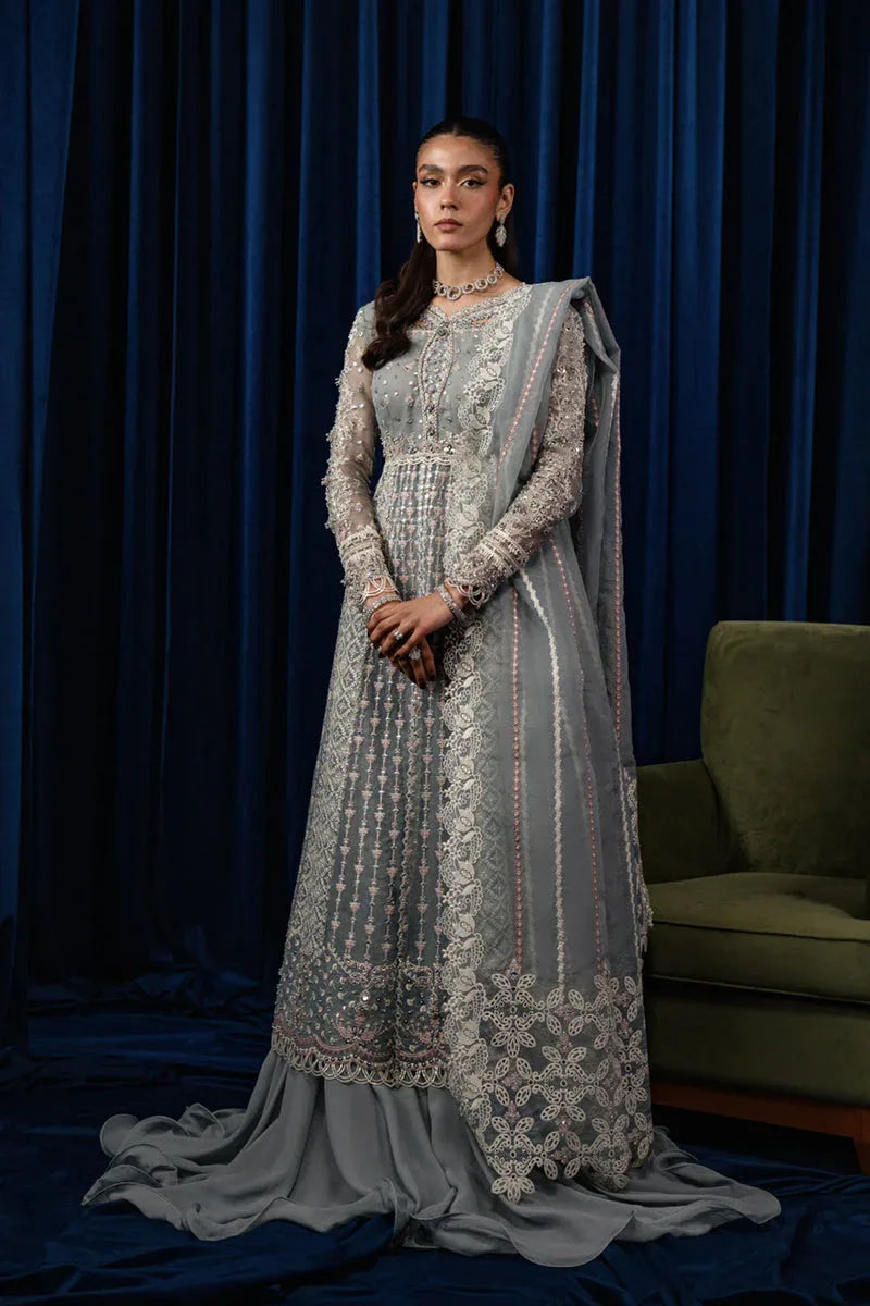 Qalamkar | Luxe Pret | CR-03 NOURA - Aqsa Fabrics