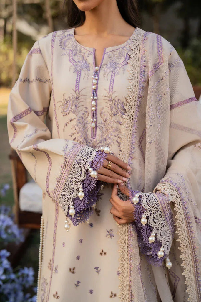 Florent | Chikankari Eid 25 | FLC- 3B - Aqsa Fabrics