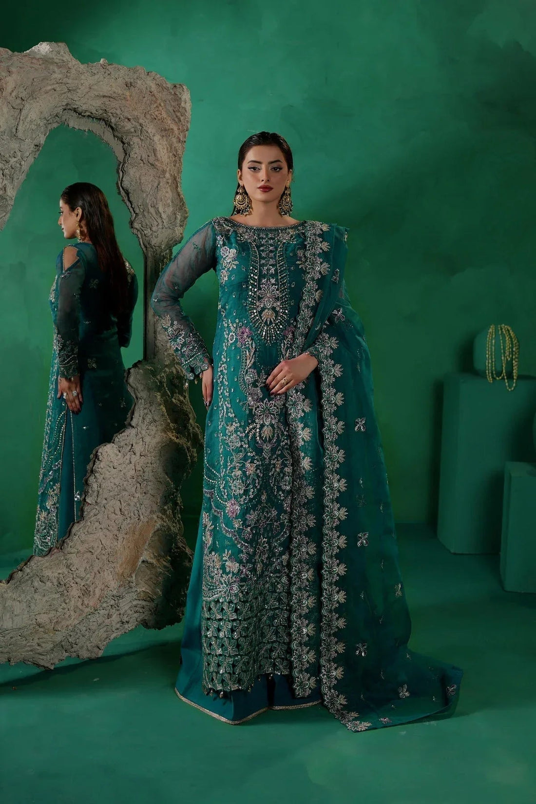 Maryams | Tabeer Luxury Collection | AYLANA  TBR-8016 - Aqsa Fabrics